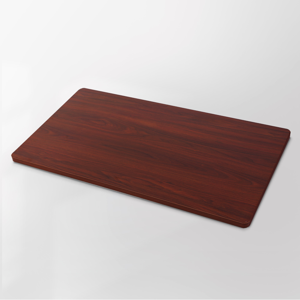 环保防刮桌面 120cm x 60cm 2.5cm厚 实木纹理 适配电动升降桌 现代简约风格 办公学习必备